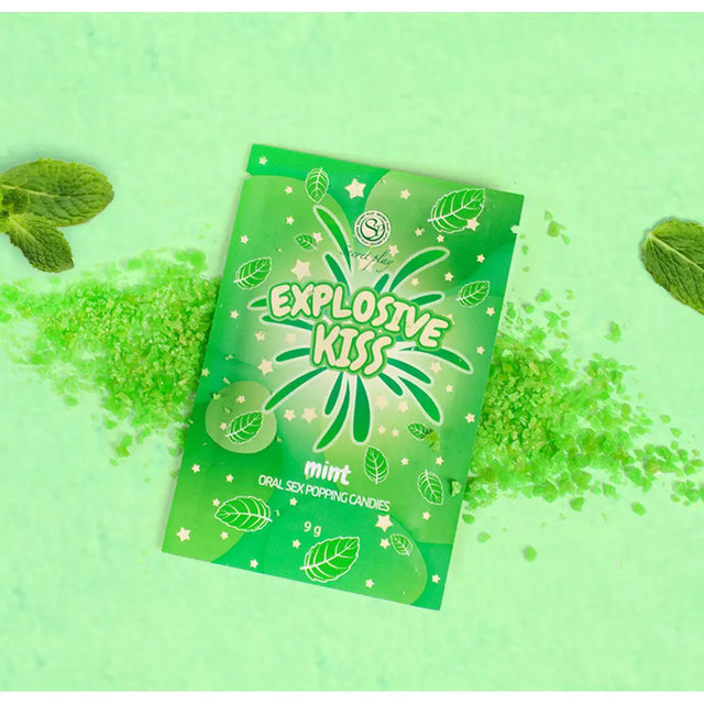 Explosive Kiss Mint Oral Sex Popping Candies 9g - Sex - Fast Shipping - Sale United Kingdom Stoke-on-trent
