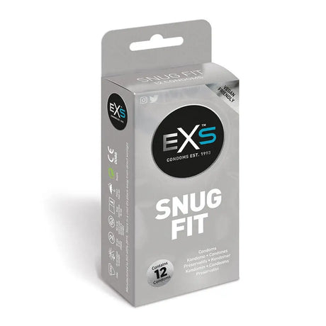 Exs Snug Closer Fitting Condoms 12 Pack - Save 30% - Exs - Fast Shipping - Sale United Kingdom Stoke-on-trent