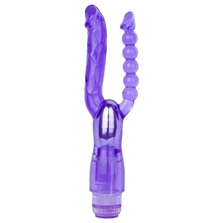 Extreme Dual Vibrator Double Penetration Dildo Anal Beads Multi Speed Sex Toy for Women Men and Couples - Original Sexy Emporium United
