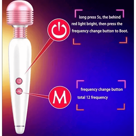 Vibrating Dildo G-spot Clit Massager Vibrator Sex Toy for Women Adult Waterproof - Save 40%