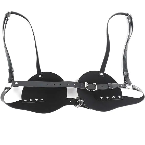 Faux Lather Cone Bra - Save 25% - Fast Shipping - Sale United Kingdom Stoke-on-trent