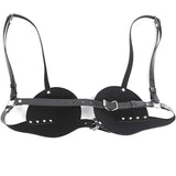 Faux Lather Cone Bra - Save 25% - Fast Shipping - Sale United Kingdom Stoke-on-trent