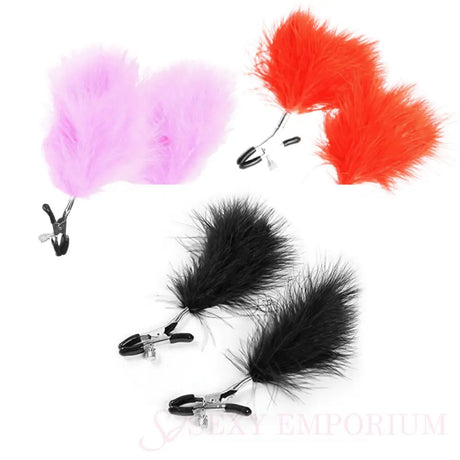 Feather Nipple Clamps - Fast Shipping - Sale United Kingdom Stoke-on-trent
