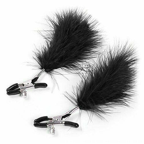 Feather Nipple Clamps - Black