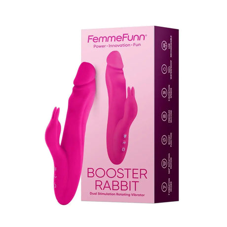 Femmefunn Booster Rabbit Vibe - Save 30% - Femmefunn - Fast Shipping - Vibrator United Kingdom Stoke-on-trent