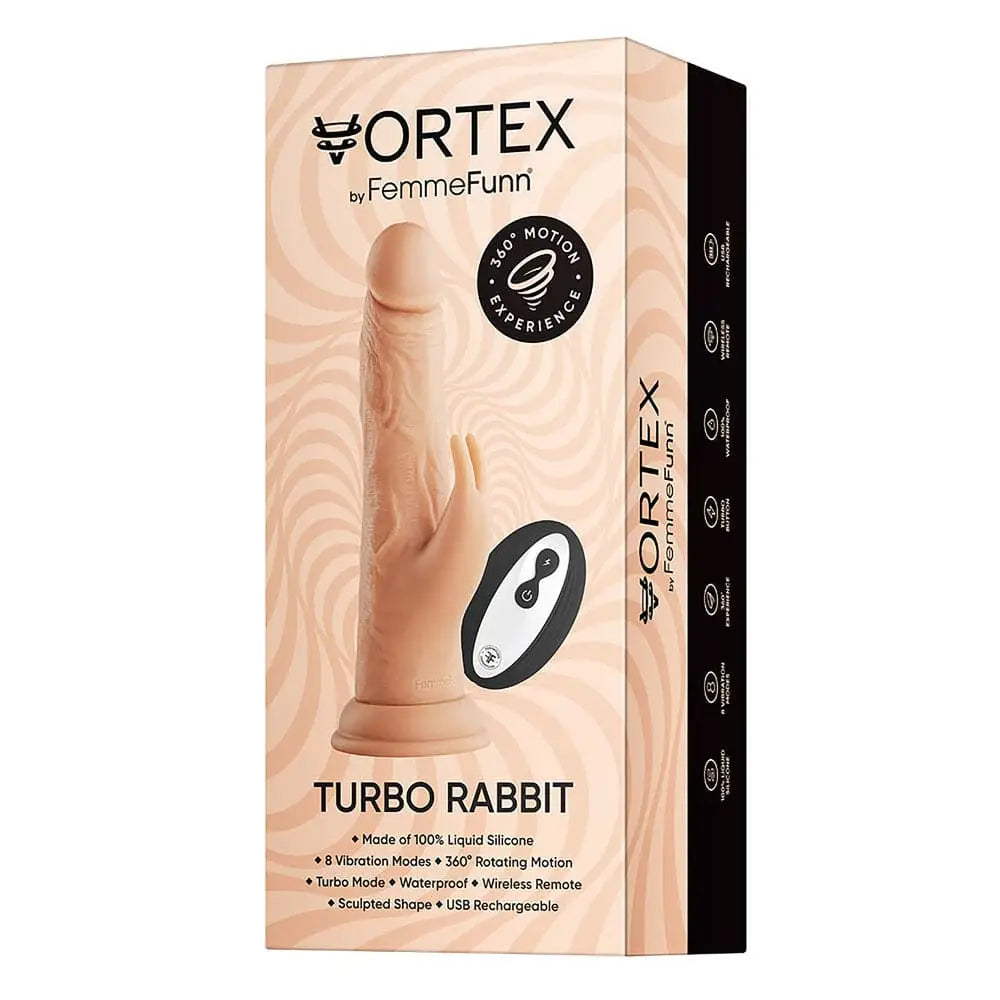 Femmefunn Vortex Wireless Turbo Rabbit Vibe - Save 30% - Femmefunn - Fast Shipping - Vibrator United Kingdom Stoke-on-trent