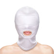 Fetish and Fashion Mouth Hood White - Save 20% - Sale