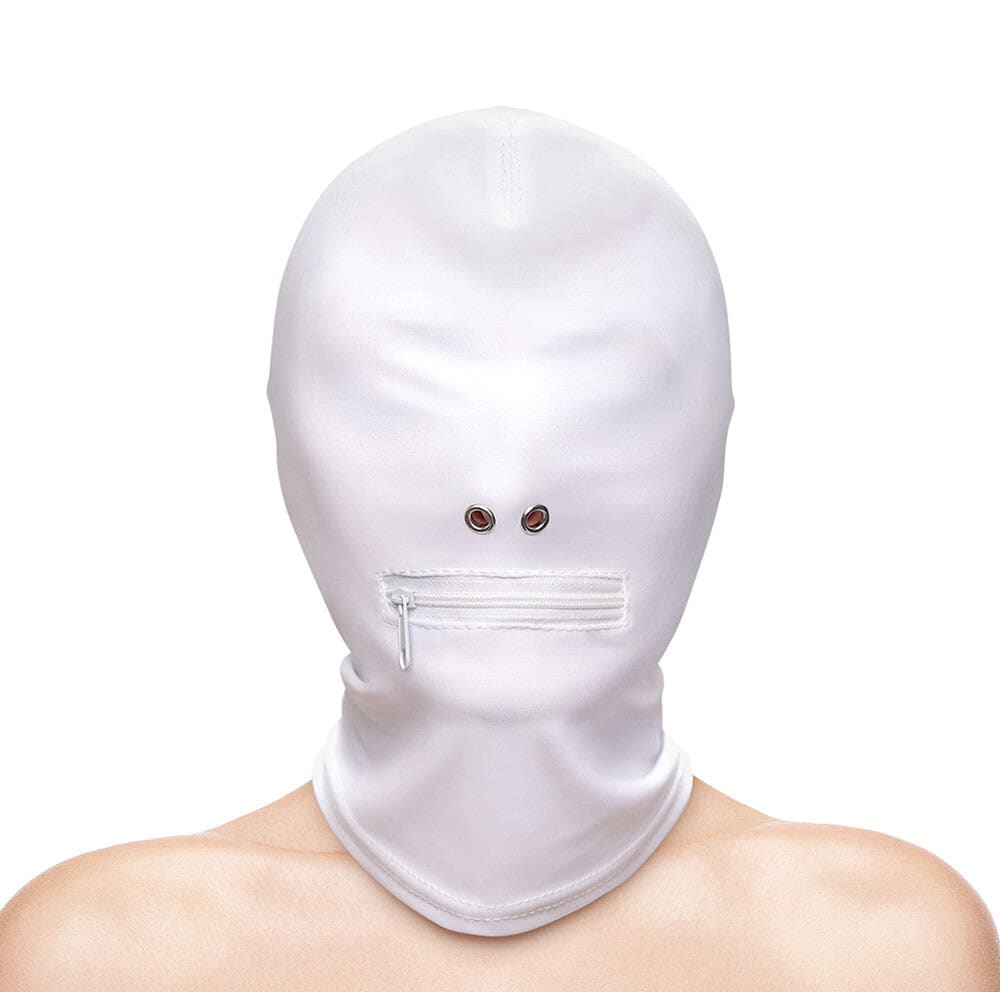 Fetish and Fashion Zipped Mouth Hood - Save 20% - Sale