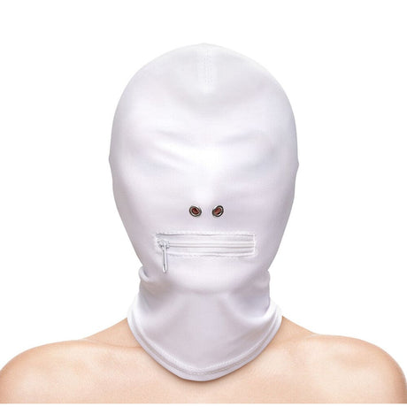 Fetish and Fashion Zipped Mouth Hood - Save 20% - Sale