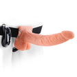 Fetish Fantasy Series 9 Inch Vibrating Hollow Strap on Flesh - Save 25% - on - Fast - Dildo United Kingdom Stoke-on-trent