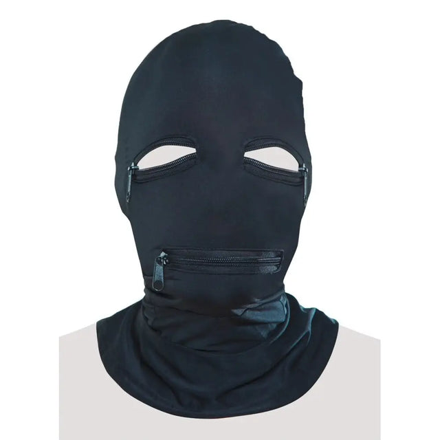 Fetish Fantasy Zipper Face Hooded Mask - Fast Shipping - Original Sexy Emporium United Kingdom Stoke-on-trent
