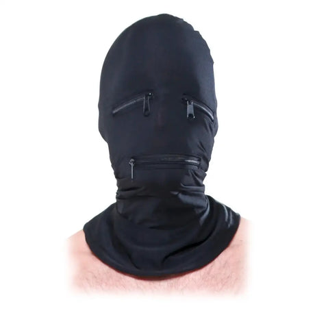 Fetish Fantasy Zipper Face Hooded Mask - Fast Shipping - Original Sexy Emporium United Kingdom Stoke-on-trent