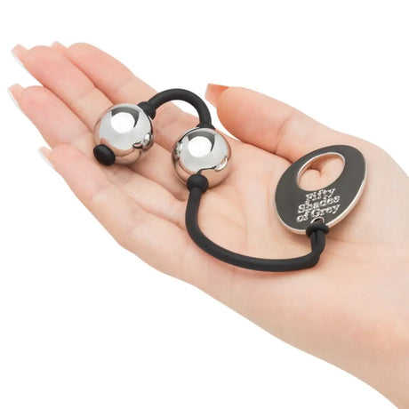 Fifty Shades of Grey Inner Goddess Mini Silver Pleasure Balls 85g - Save 30% - Sale United Kingdom Stoke-on-trent