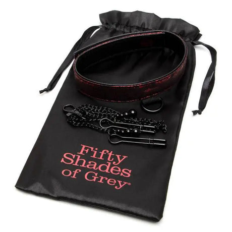 Fifty Shades of Grey Sweet Anticipation Collar Nipple Clamps - Save 30% - Fast - Sale United Kingdom Stoke-on-trent