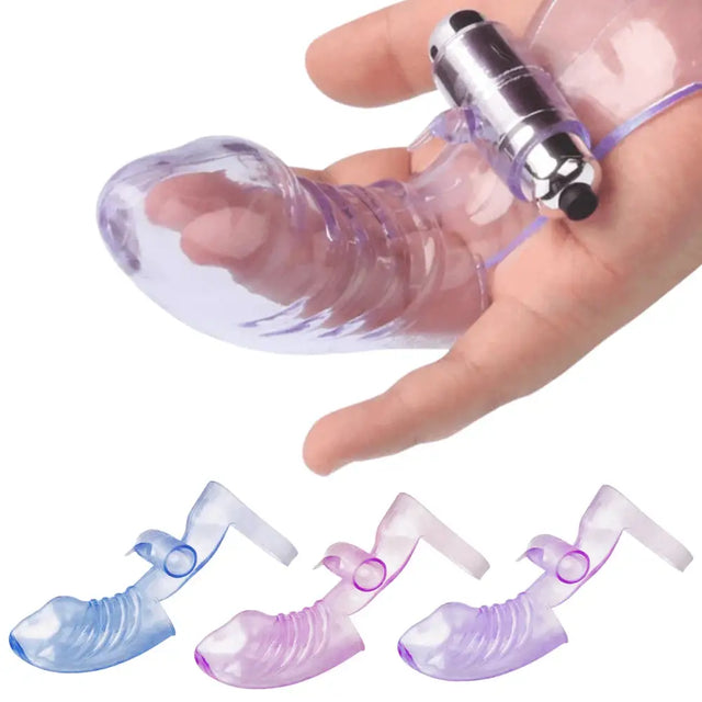 Finger Vibrator with Bullet Ribbed g Spot Dildo Massager for Couples Sex Toy Uk with g Spot for Toys United Kingdom Stoke on Trent
