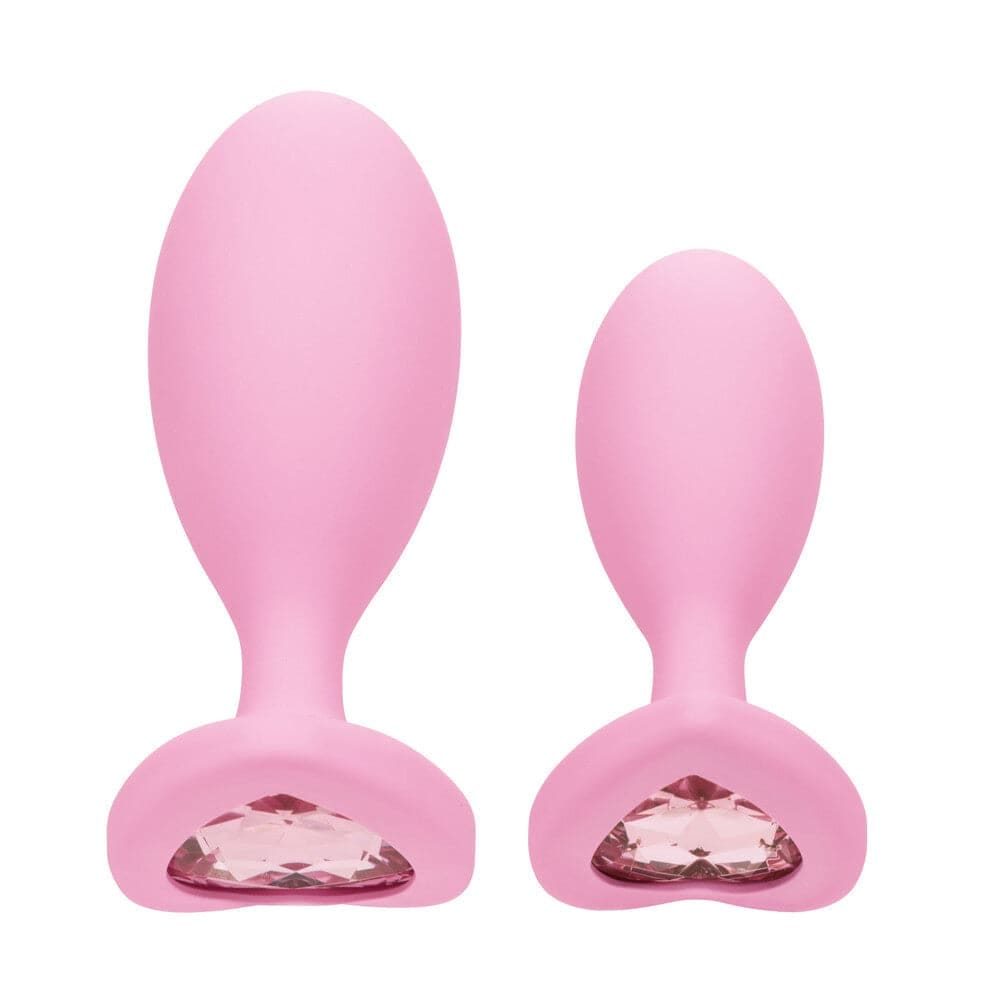 First Time Crystal Booty Duo Butt Plugs - Save 30% - Sale