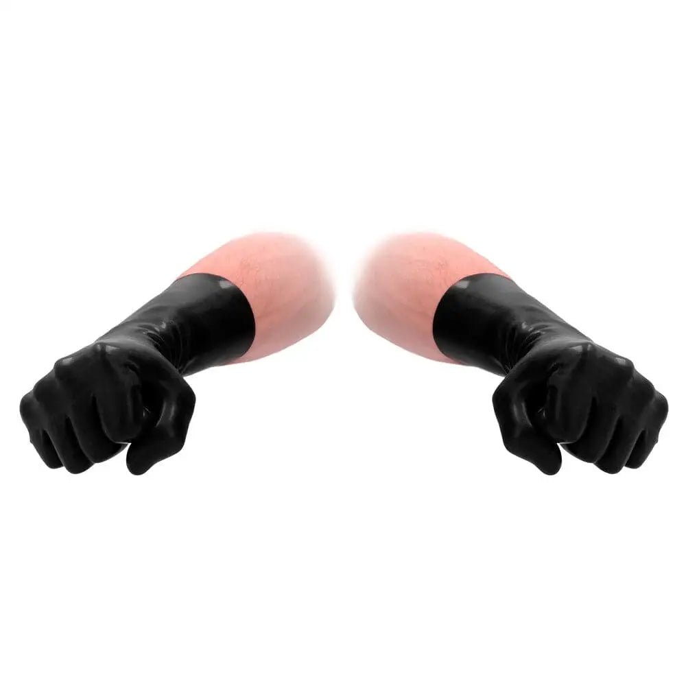Fist it Black Latex Short Gloves - Save 25% - it - Fast Shipping - Sale United Kingdom Stoke-on-trent