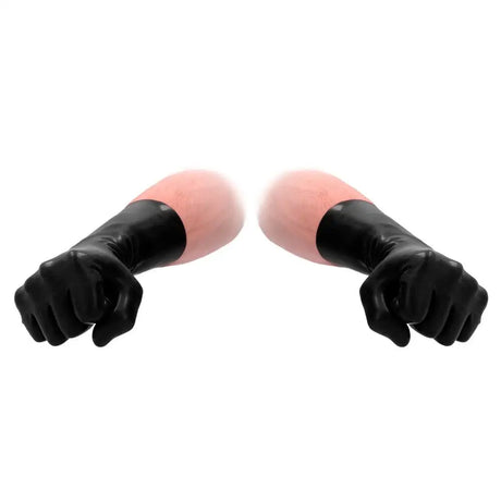 Fist it Black Latex Short Gloves - Save 25% - it - Fast Shipping - Sale United Kingdom Stoke-on-trent
