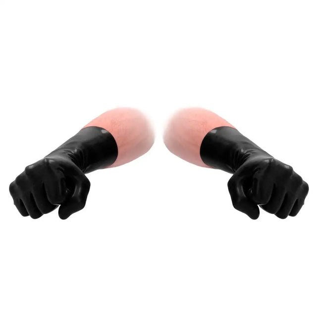 Fist it Black Latex Short Gloves - Save 25% - it - Fast Shipping - Sale United Kingdom Stoke-on-trent