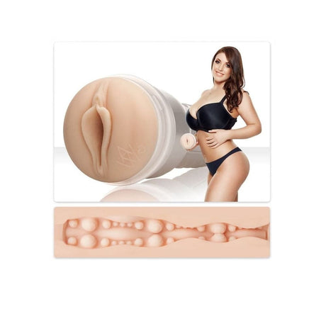 Fleshlight Girls Angela White Indulge Textured Male Masturbator - Masturbators - Save 20% - Sale