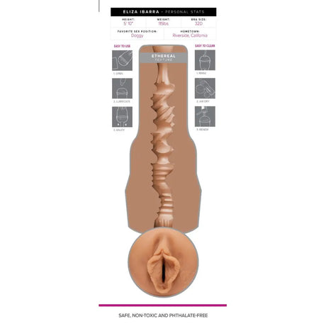 Fleshlight Girls Eliza Ibarra Ethereal Male Masturbator Sex Toy - Save 15% - – Premium Uk - Sale United Kingdom Stoke-on-trent