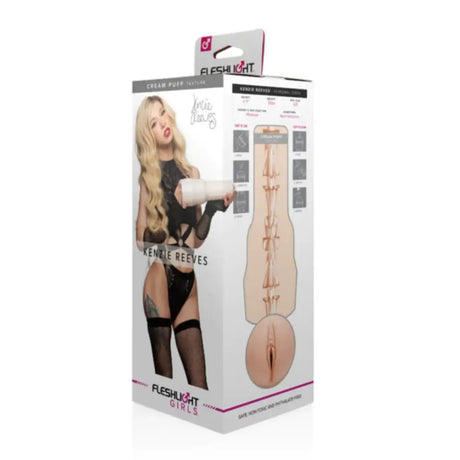 Fleshlight Girls Kenzie Reeves Creampuff Male Masturbator - Save 10% - – Tight Texture - Sale United Kingdom Stoke-on-trent