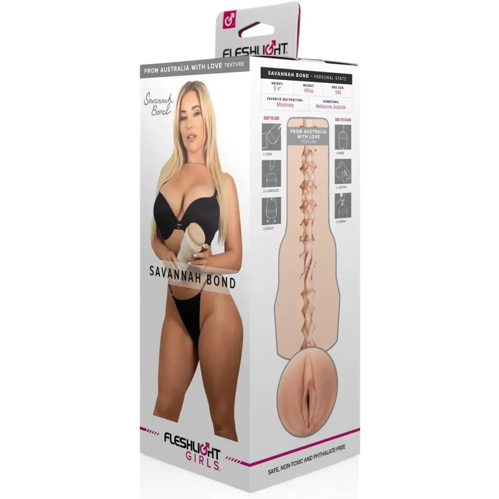 Fleshlight Girls Savannah Bond Male Masturbator Sex Toy - Save 15% - – Premium Uk - Sale United Kingdom Stoke-on-trent