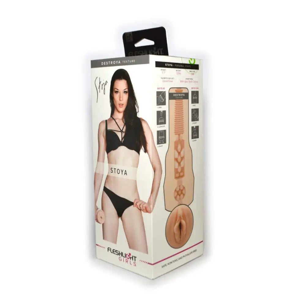 Fleshlight Girls Stoya Destroya Textured Male Masturbator - Masturbators - Save 30% - Fast - Sale United Kingdom Stoke-on-trent