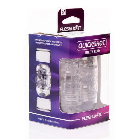 Fleshlight Quickshot Riley Reid Male Masturbator Sex Toy - Save 15% - – Compact Uk - Sale United Kingdom Stoke-on-trent