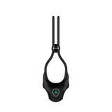 Forge Vibrating Adjustable Lasso Silicone Cock Ring - Black - Sex Toys - Save 30% - Forge - Fast - Sale United Kingdom Stoke-on-trent