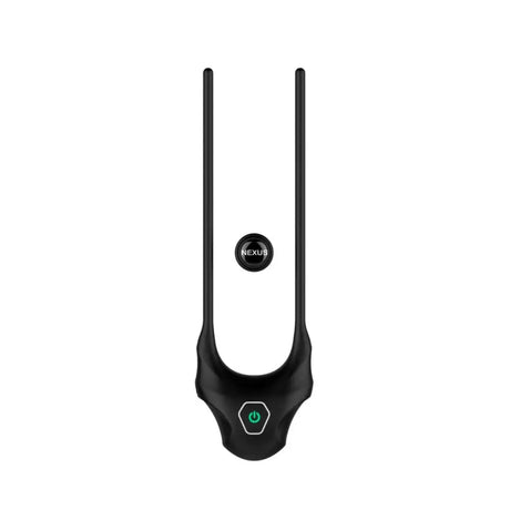 Forge Vibrating Adjustable Lasso Silicone Cock Ring - Black - Sex Toys - Save 30% - Forge - Fast - Sale United Kingdom Stoke-on-trent