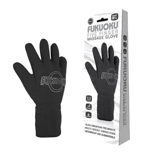 Fukuoku Vibrating Five Finger Massage Glove Right Hand - Save 30% - Fast Shipping - Sale United Kingdom Stoke-on-trent
