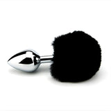 Furry Fantasy Black Bunny Tail Butt Plug - Plugs - Save 25% - Fast Shipping - Sale United Kingdom Stoke-on-trent