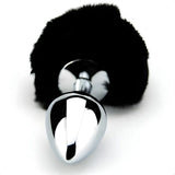 Furry Fantasy Black Bunny Tail Butt Plug - Plugs - Save 25% - Fast Shipping - Sale United Kingdom Stoke-on-trent