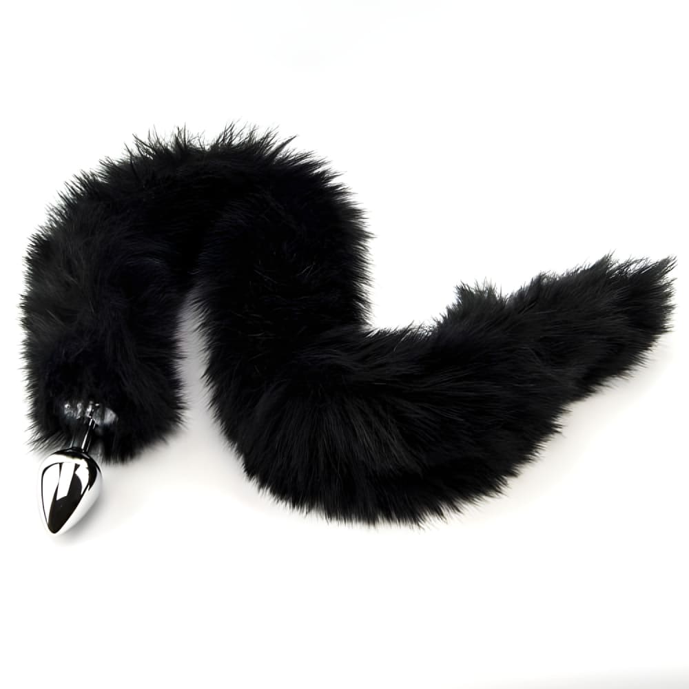 Furry Fantasy Black Panther Tail Butt Plug - Plugs - Save 20% - Sale