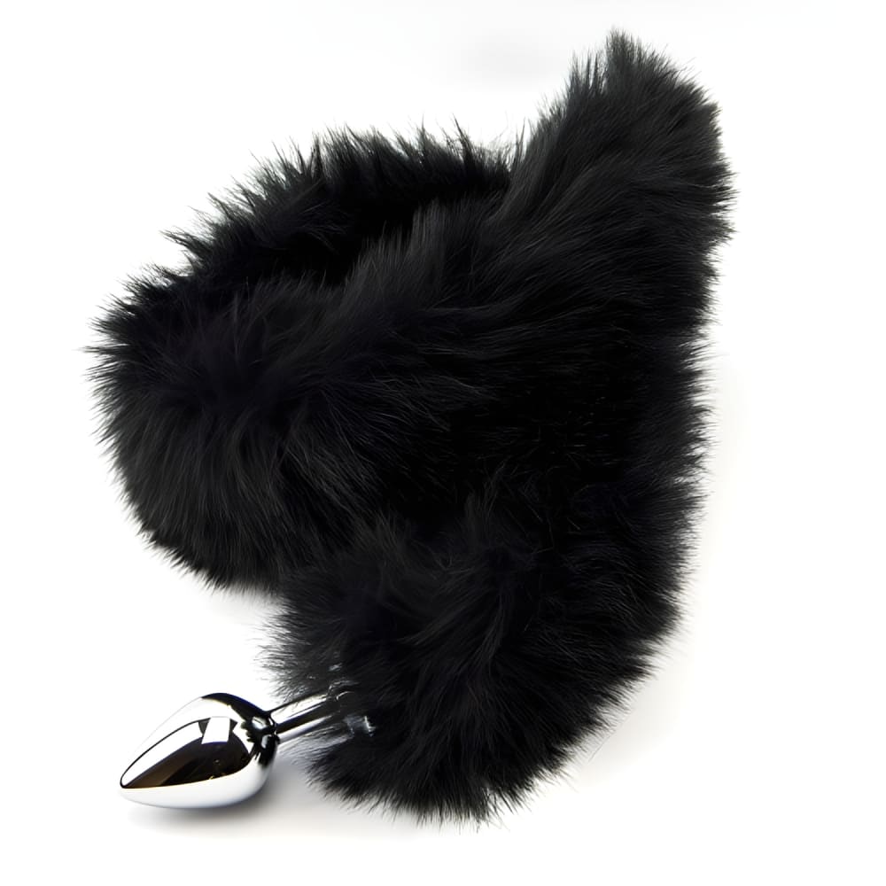 Furry Fantasy Black Panther Tail Butt Plug - Plugs - Save 20% - Sale