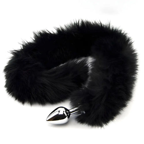 Furry Fantasy Black Panther Tail Butt Plug - Plugs - Save 25% - Fast Shipping - Sale United Kingdom Stoke-on-trent