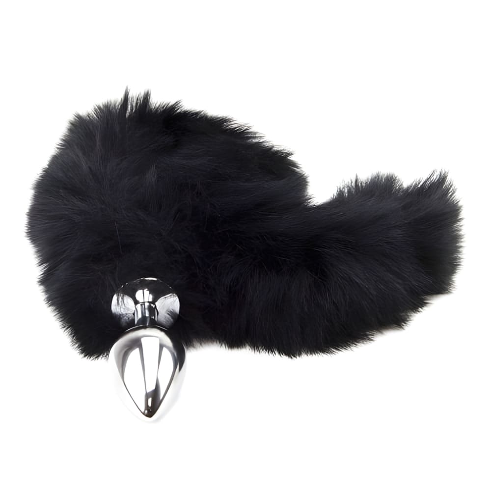 Furry Fantasy Black Panther Tail Butt Plug - Plugs - Save 20% - Sale