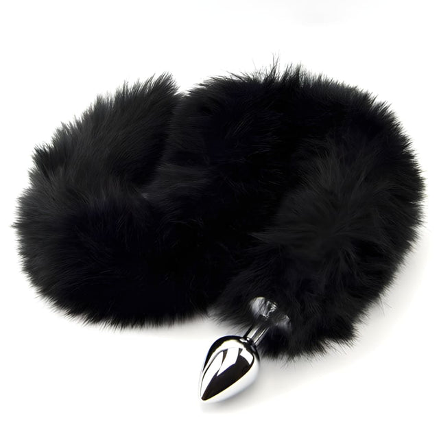 Furry Fantasy Black Panther Tail Butt Plug - Plugs - Save 20% - Sale