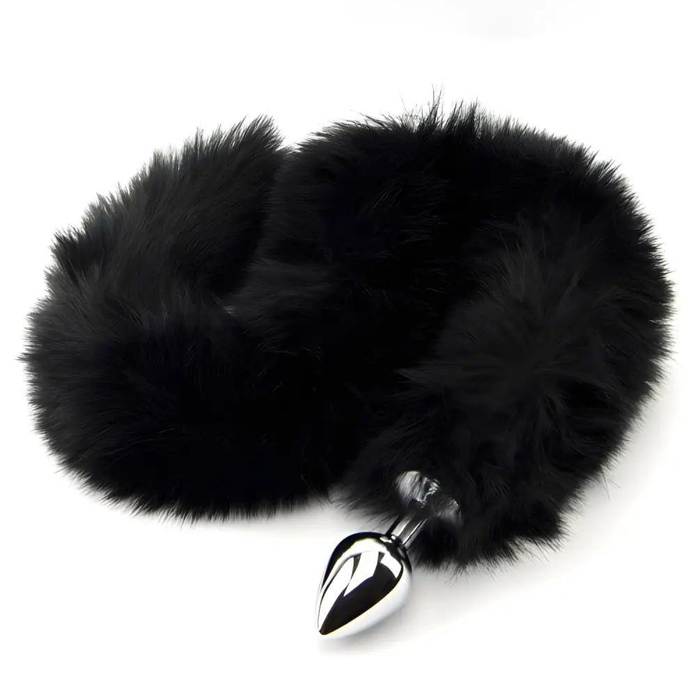 Furry Fantasy Black Panther Tail Butt Plug - Plugs - Save 25% - Fast Shipping - Sale United Kingdom Stoke-on-trent