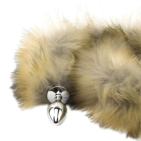 Furry Fantasy Red Fox Tail Butt Plug - Plugs - Save 30% - Sale