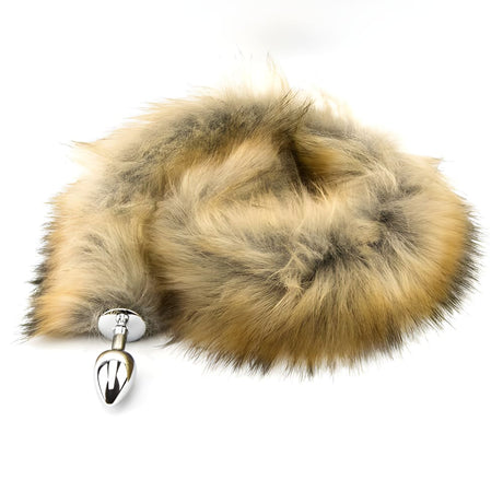 Furry Fantasy Red Fox Tail Butt Plug - Plugs - Save 30% - Sale