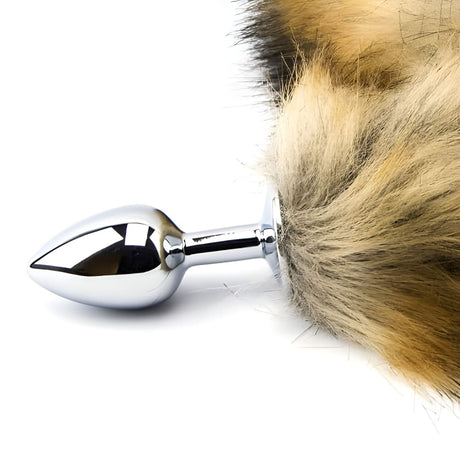 Furry Fantasy Red Fox Tail Butt Plug - Plugs - Save 30% - Sale