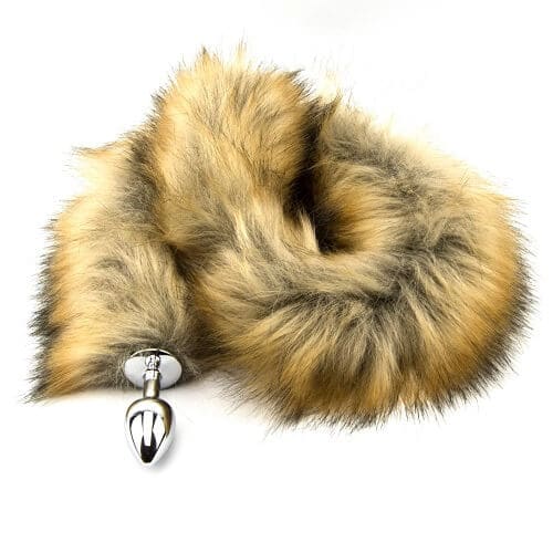 Furry Fantasy Red Fox Tail Butt Plug - Plugs - Save 20% - Sale