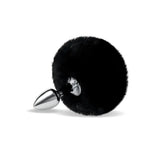Furry Tales Black Bunny Tail Butt Plug - Save 15% - Fast Shipping - Sale United Kingdom Stoke-on-trent