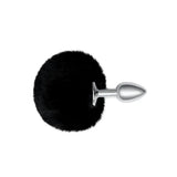 Furry Tales Black Bunny Tail Butt Plug - Save 15% - Fast Shipping - Sale United Kingdom Stoke-on-trent