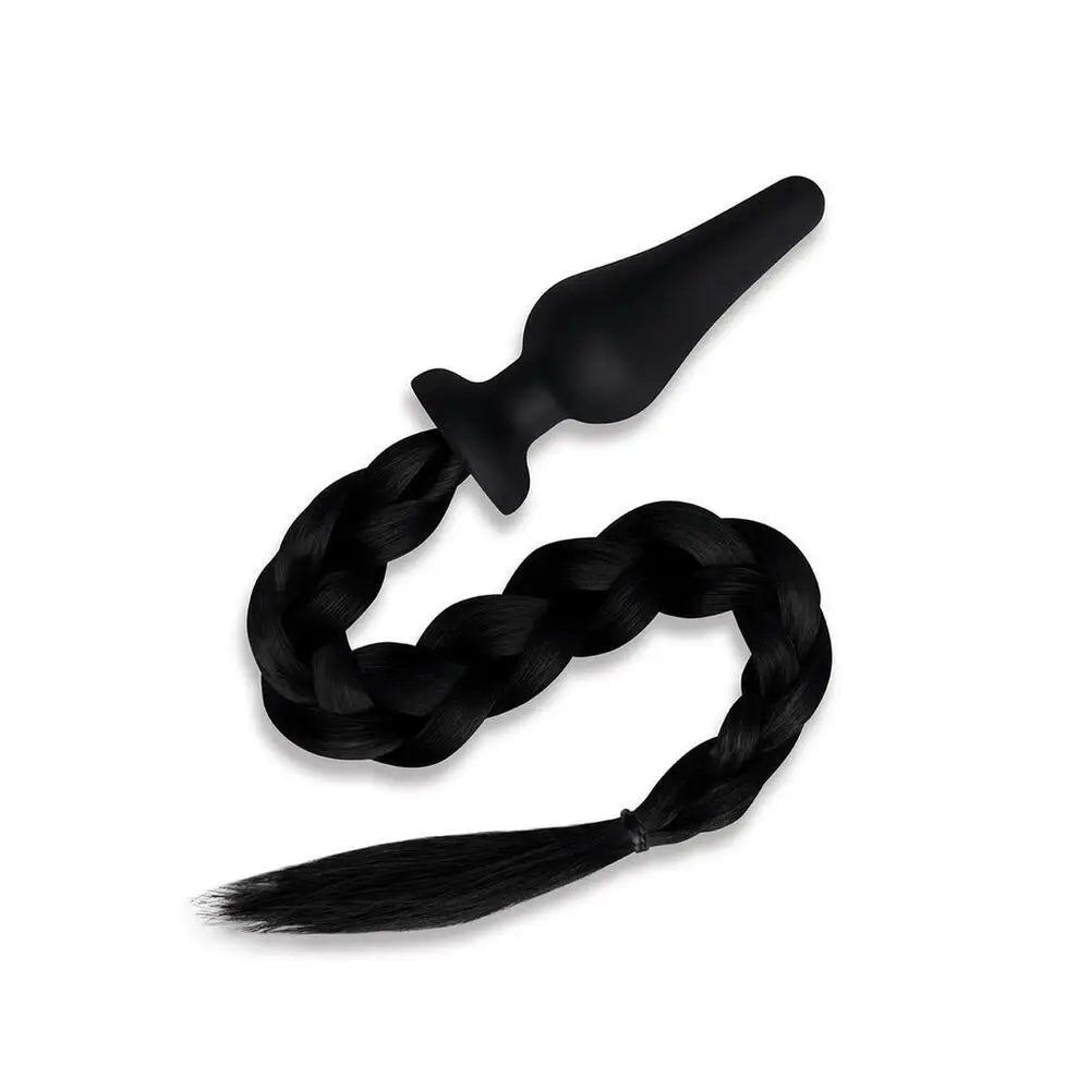 Furry Tales Black Pony Play Butt Plug - Save 30% - Fast Shipping - Sale United Kingdom Stoke-on-trent