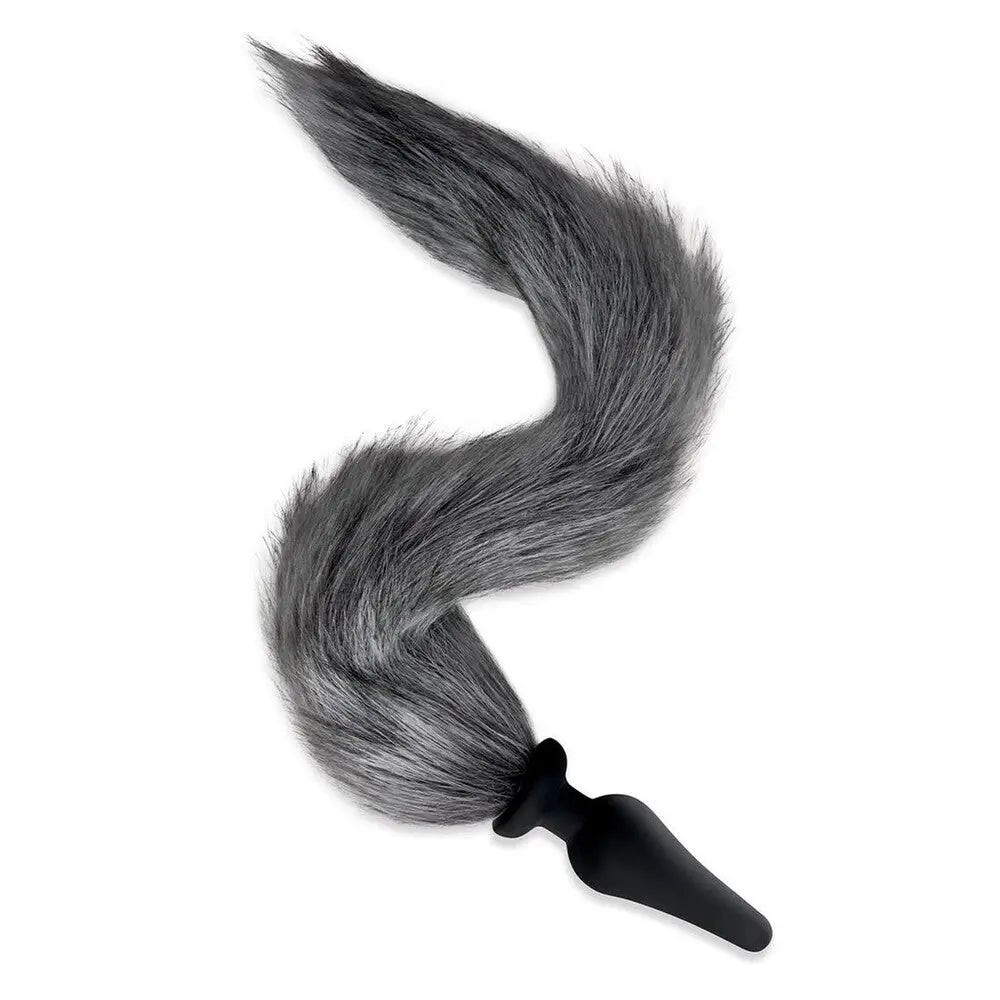 Furry Tales Grey Foxtail Butt Plug - Save 30% - Fast Shipping - Sale United Kingdom Stoke-on-trent