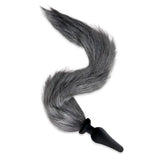 Furry Tales Grey Foxtail Butt Plug - Save 30% - Fast Shipping - Sale United Kingdom Stoke-on-trent