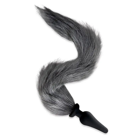 Furry Tales Grey Foxtail Butt Plug - Save 30% - Fast Shipping - Sale United Kingdom Stoke-on-trent